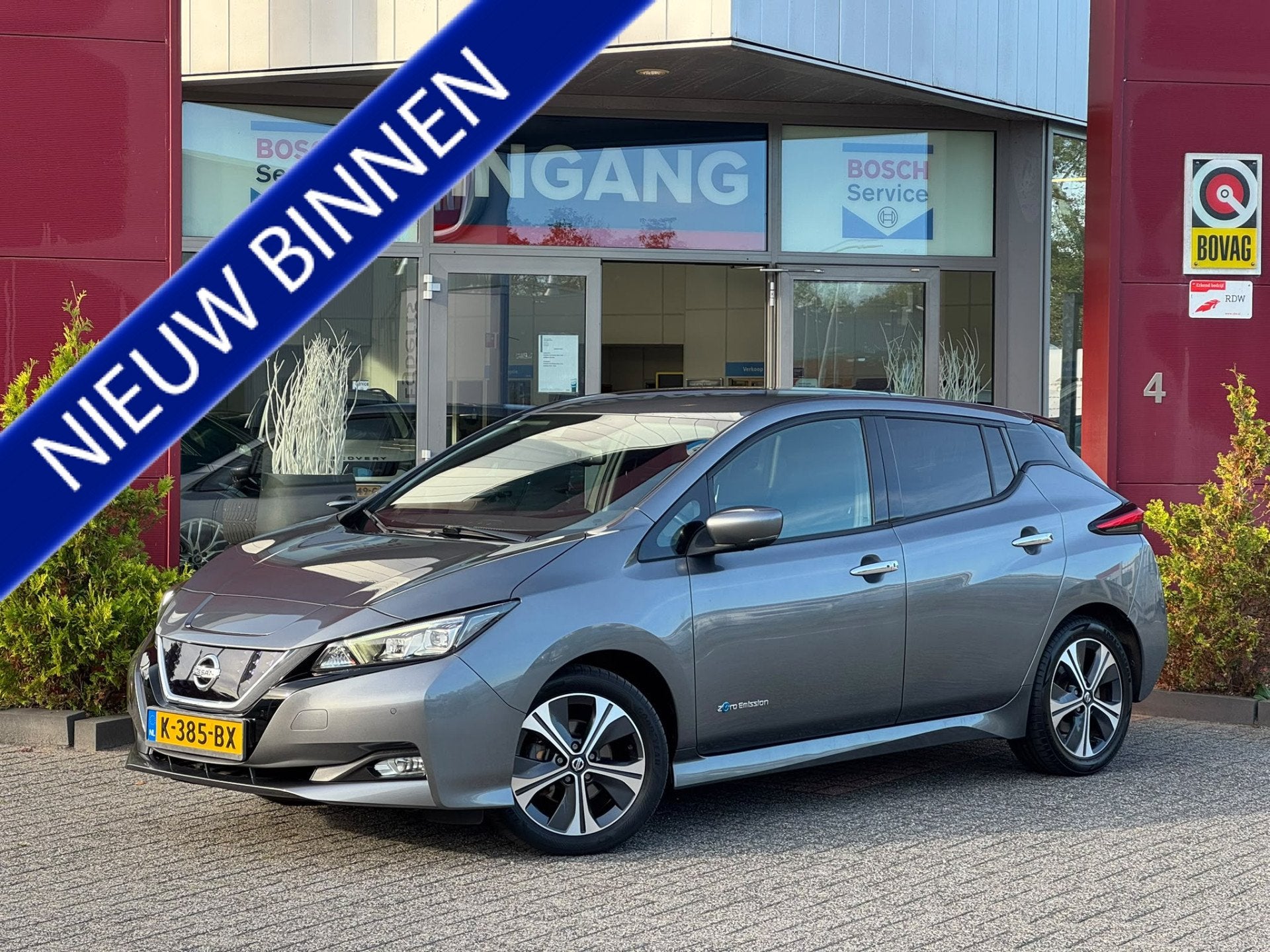 Nissan Leaf Acenta 40 kWh | SOH 89% (bj 2019, automaat), Stof, Gebruikt, Leaf, 1480 kg