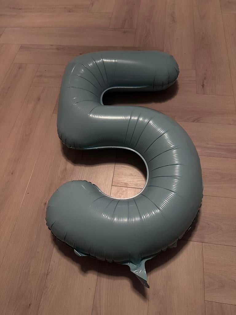 Opblaasbare ballon “5”, Hobby en Vrije tijd, Feestartikelen, Ophalen, Zo goed als nieuw, Versiering, Verjaardag