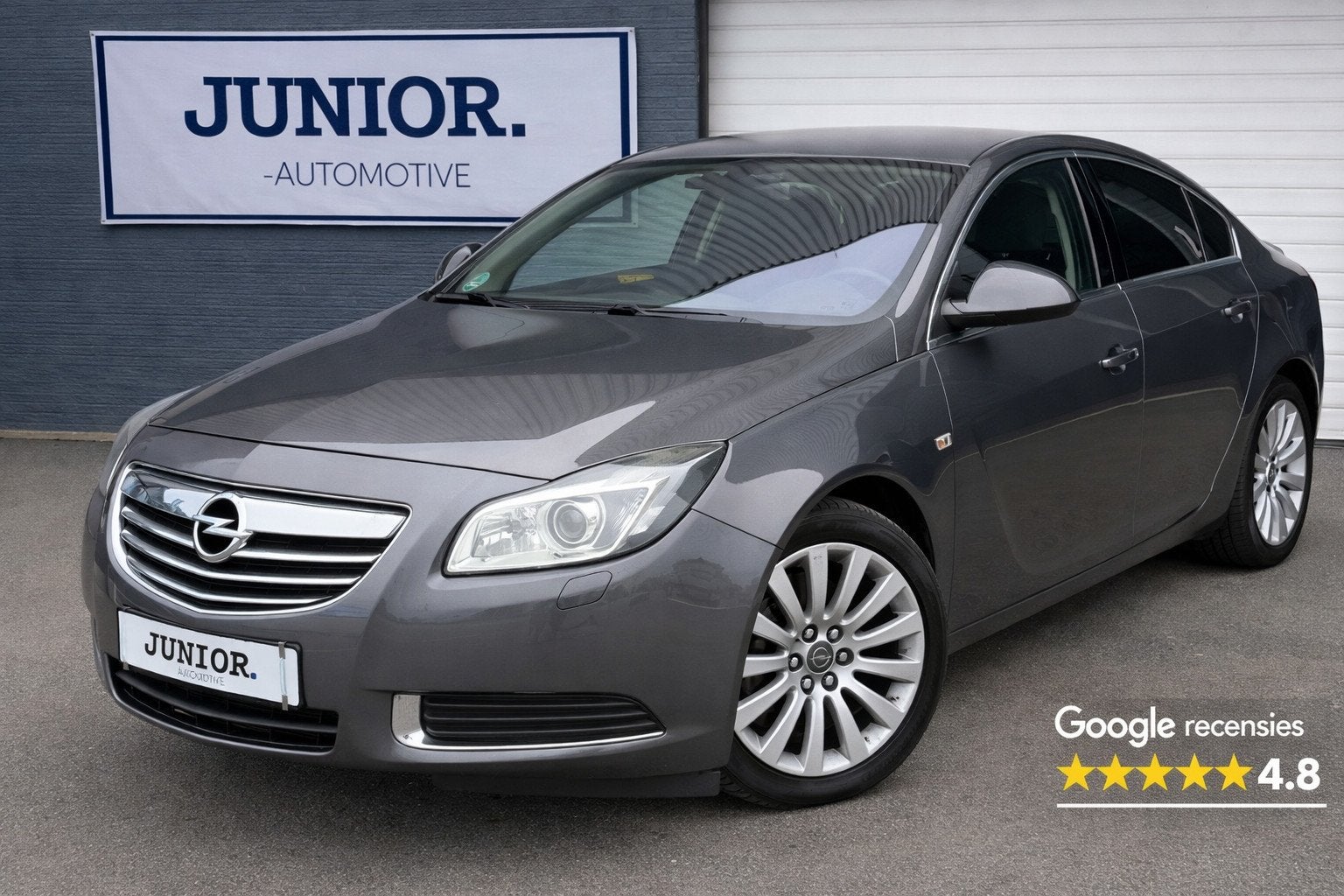 Opel Insignia 2.0 T Edition AUTOMAAT/LEDER/CAMERA/STOELVERWA, Gebruikt, Zwart, 4 cilinders, Bedrijf