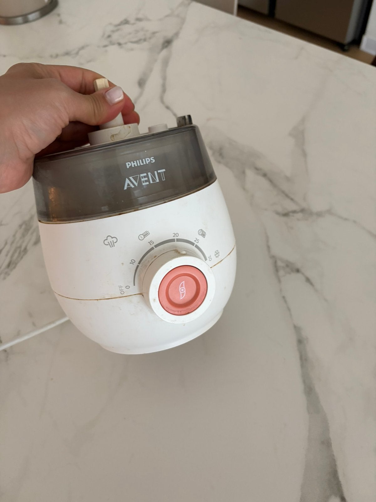 Phillips Avent steamer, Ophalen of Verzenden, Zo goed als nieuw, Sterilisator