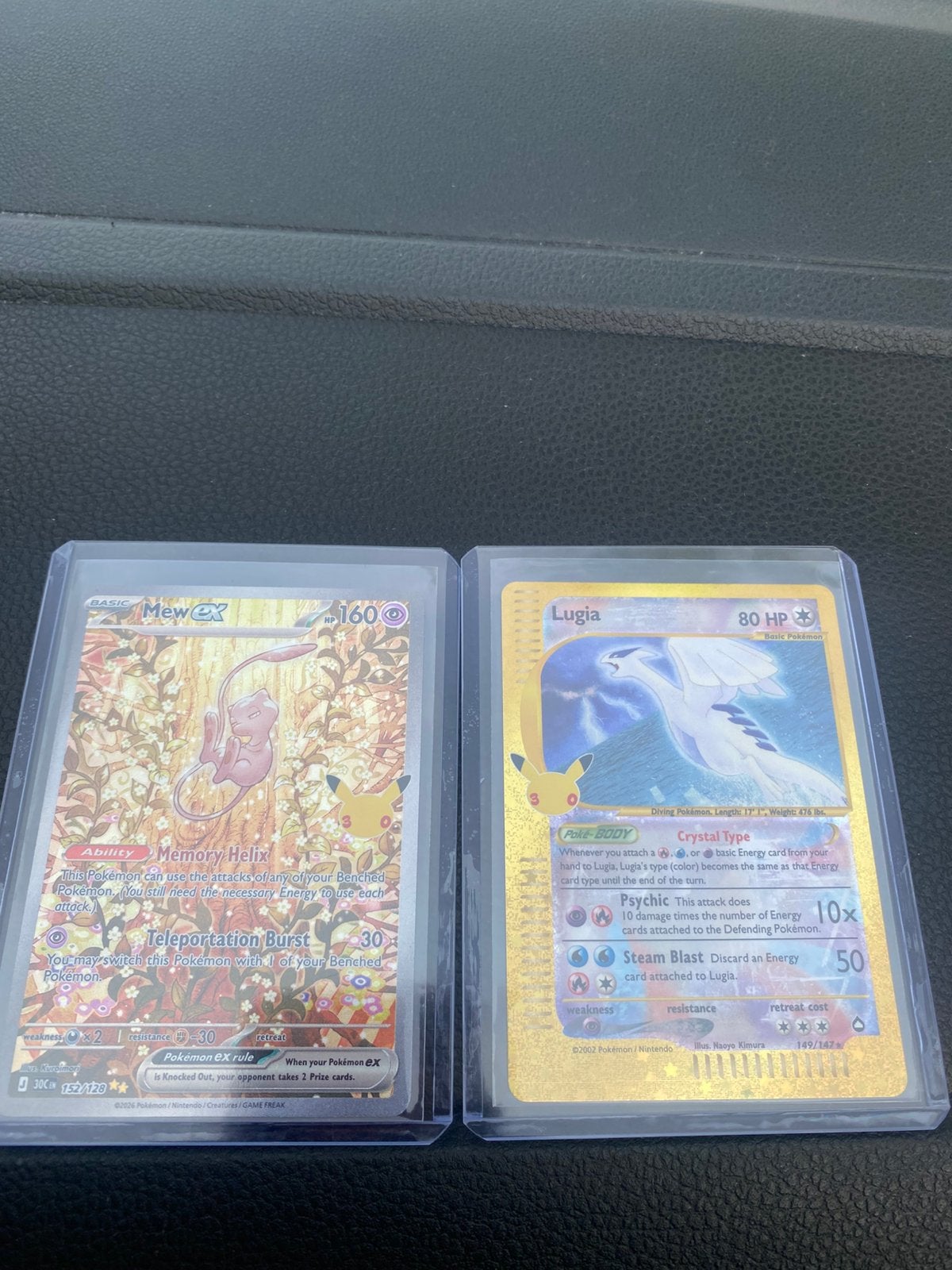 Lugia en Mew 30th, Ophalen, Zo goed als nieuw