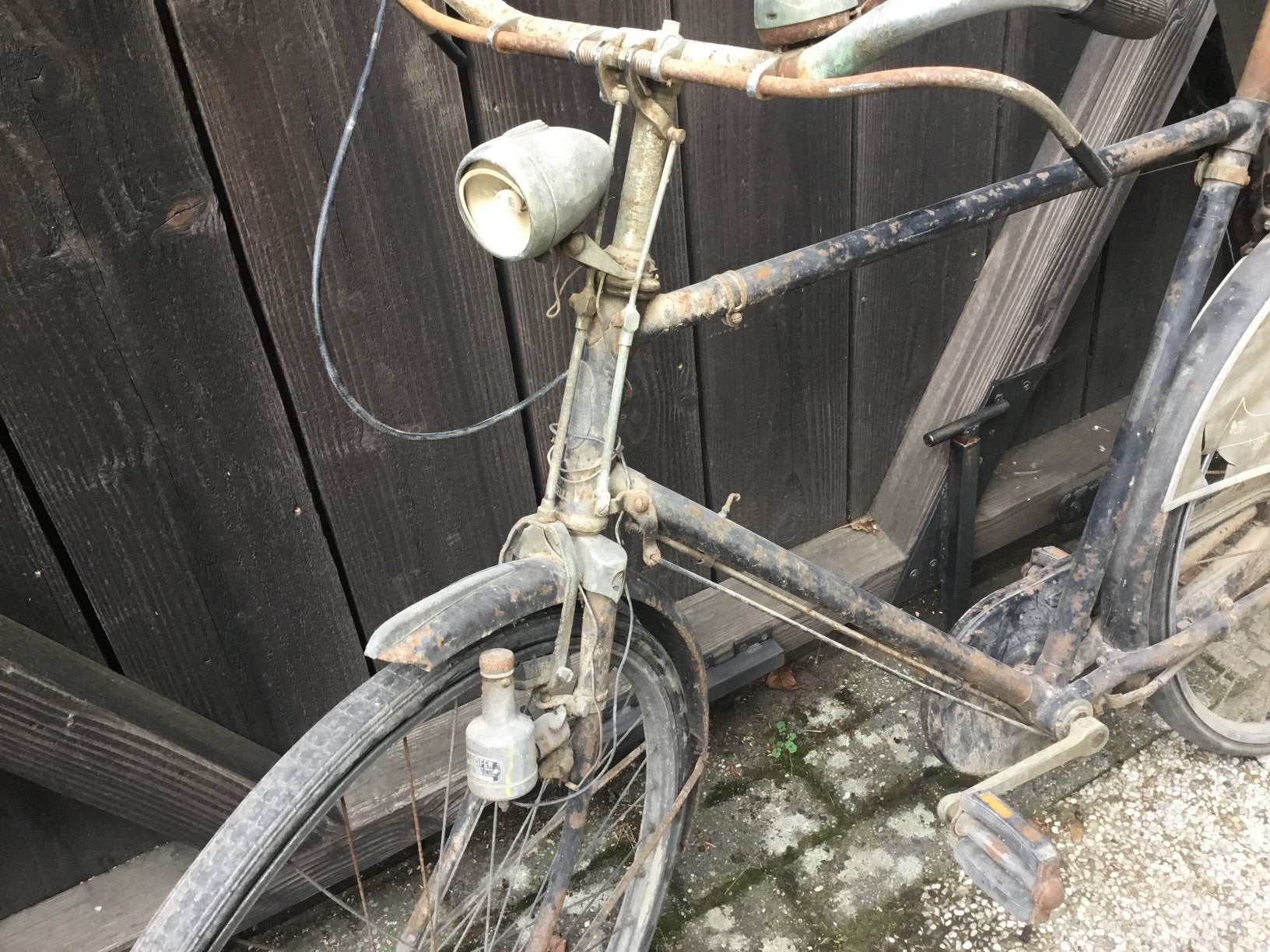 Vintage gazelle herenfiets uit 1955, Ophalen