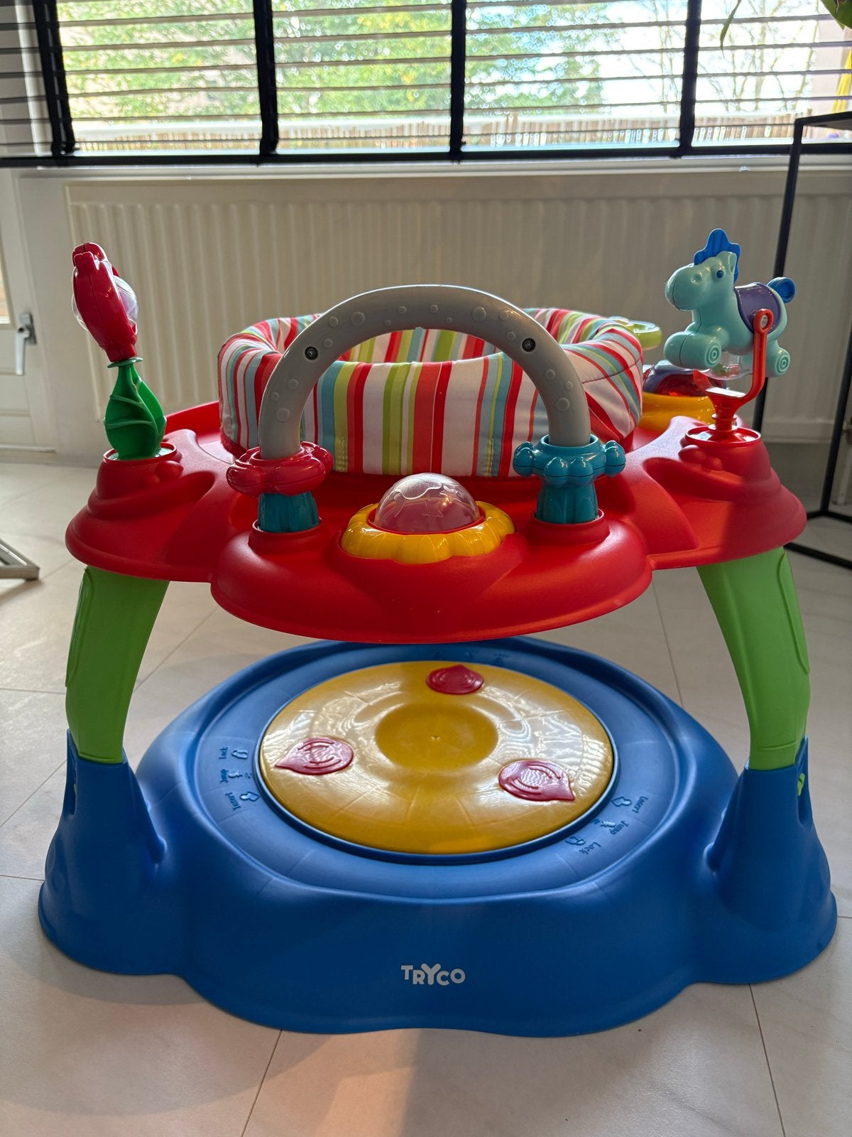 Mamaloes Activity Center met licht en geluid, Ophalen, Gebruikt, Babygym, Met licht