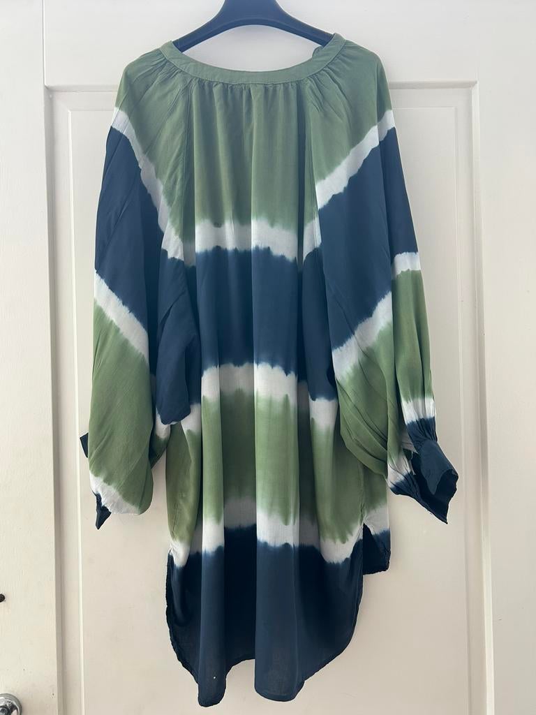 GOLD AND SILVER tuniek tiedye Ibizastyle mt TU, Kleding | Dames, -, Verzenden, Parijs, Zo goed als nieuw