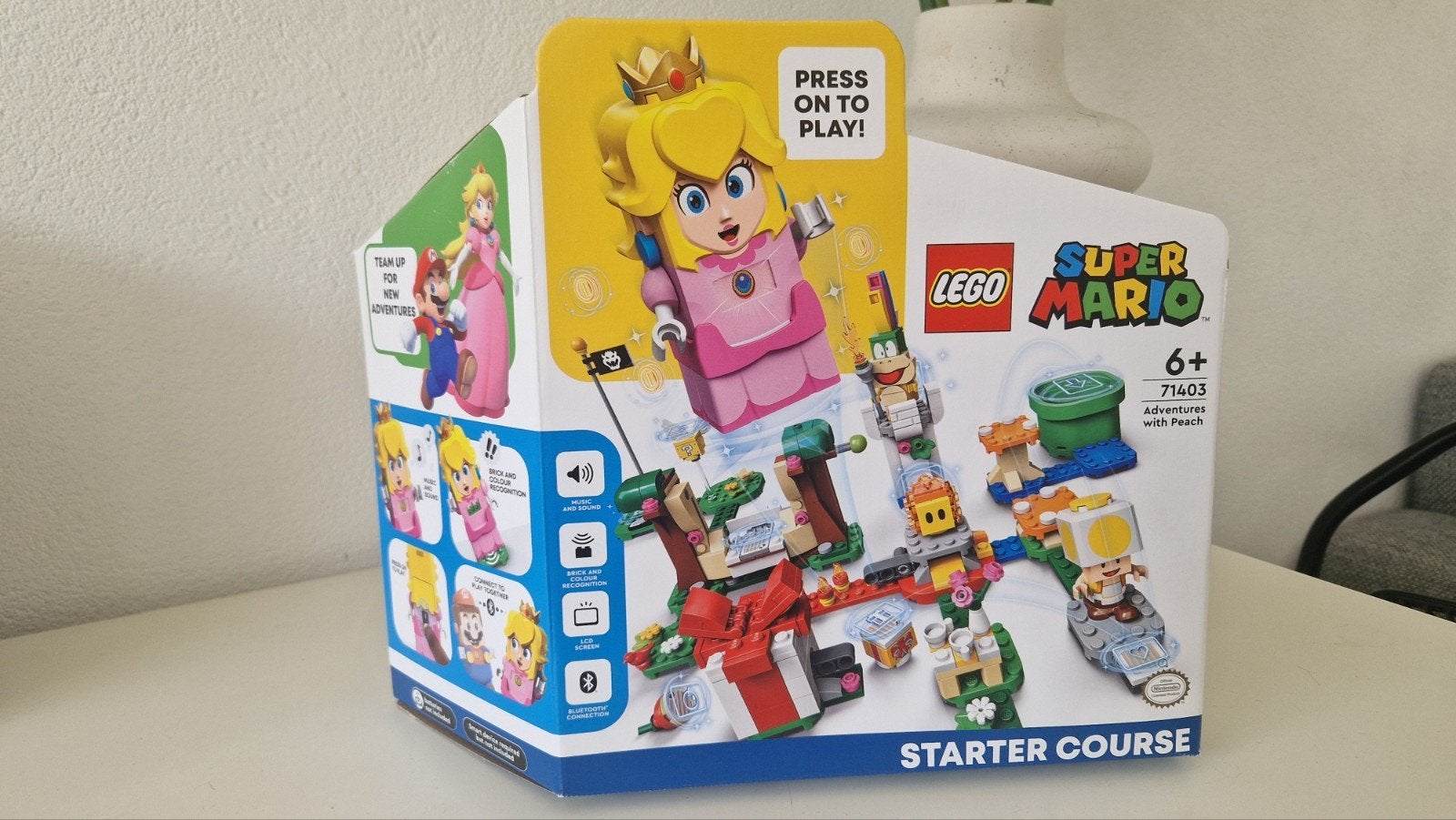 LEGO Super Mario Avonturen met Peach Starterset 71403, Overige thema's, Lego, Nieuw, Ophalen of Verzenden
