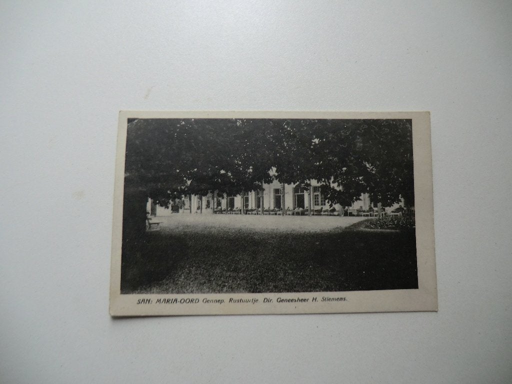 Sanatorium Maria Oord,Gennep,Rustuurtje,Ottersum,, Ophalen of Verzenden, 1920 tot 1940, Ongelopen, Limburg