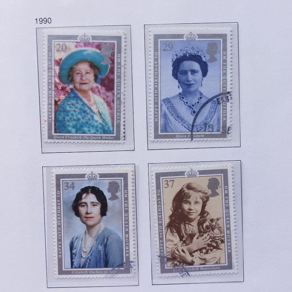 Engeland 1990  Mi 1275 - 1278, Ophalen of Verzenden, Gestempeld