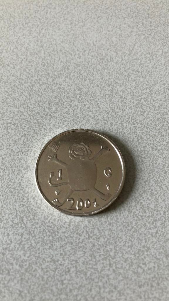 Laatste Loekie gulden 2001, Ophalen of Verzenden, Koningin Beatrix, 1 gulden, Losse munt