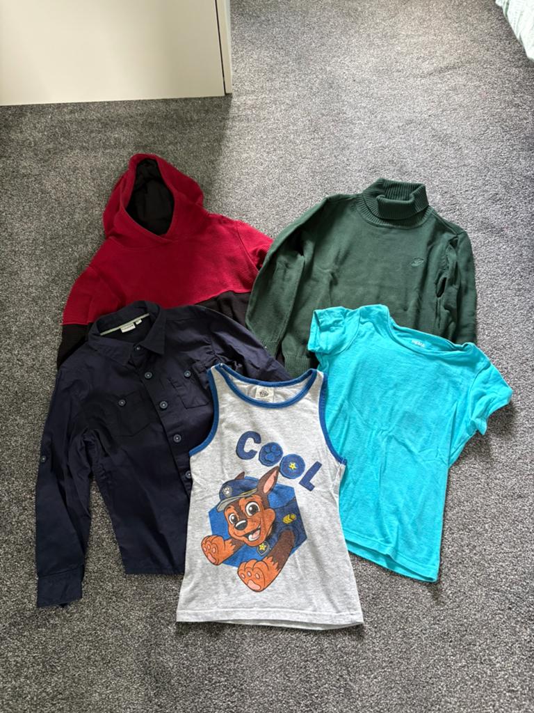 Kledingbundel voor jongens, maat 104 en 110/116, Kinderen en Baby's, Ophalen of Verzenden, Zo goed als nieuw, Jongen, Setje