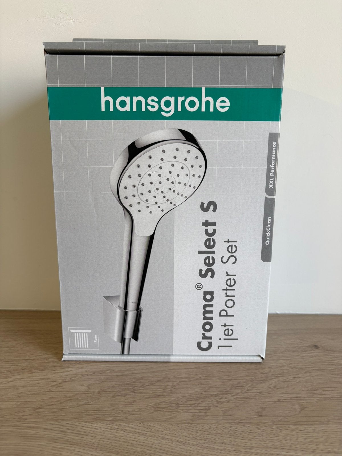 Hansgrohe Croma Select S handdouche, Ophalen of Verzenden, Nieuw, Chroom, Douche