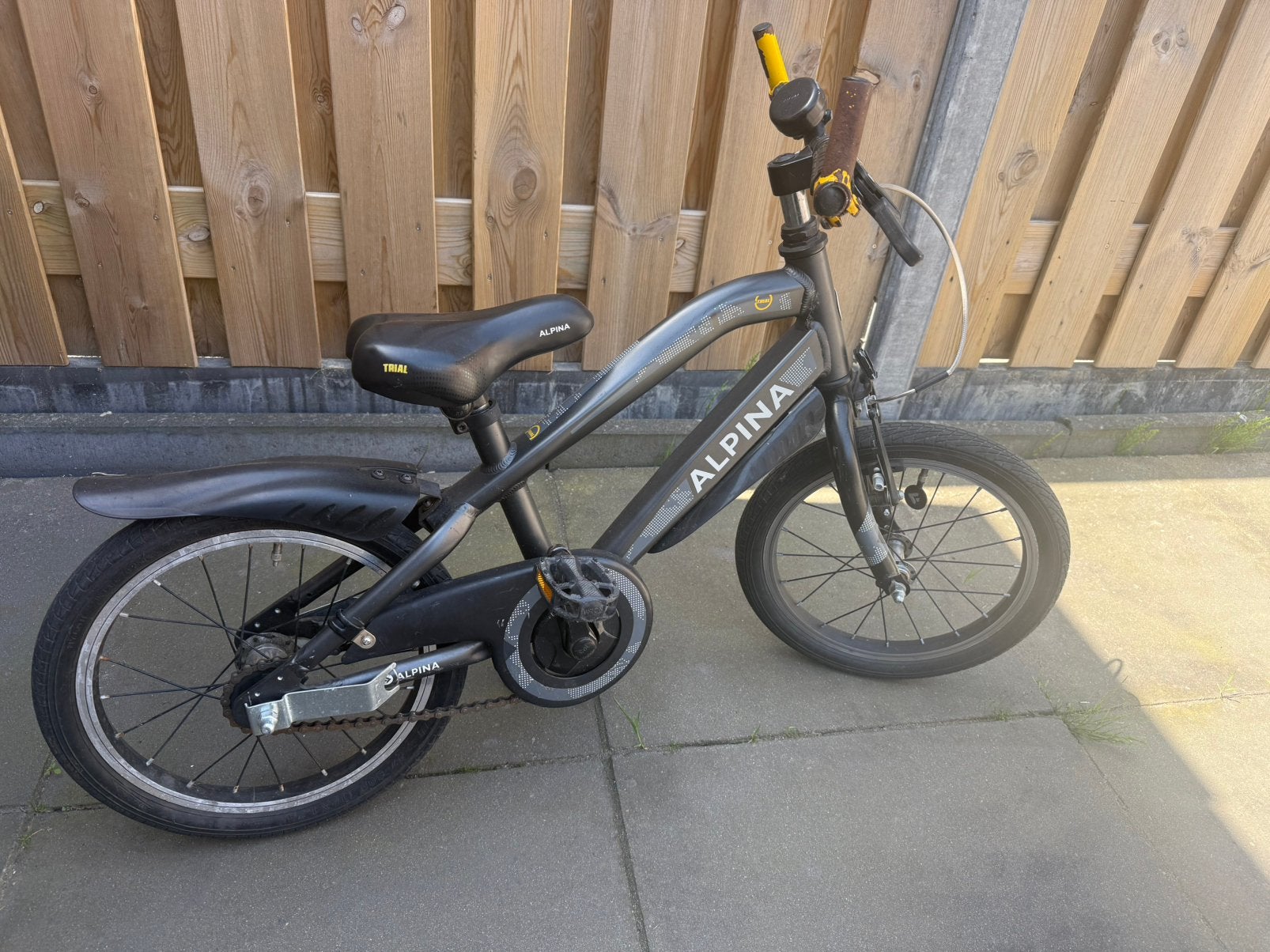 Alphina fiets, Ophalen, Zo goed als nieuw, Staal