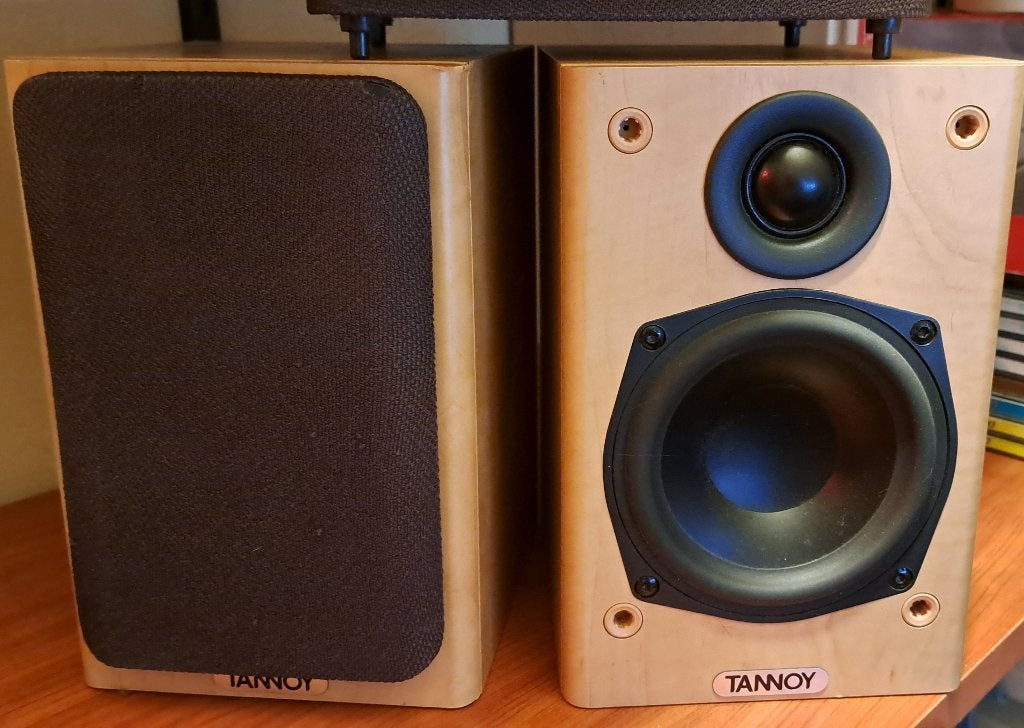 Tannoy shelf-speakers, Zo goed als nieuw, Minder dan 60 watt, Front, Rear of Stereo speakers, Ophalen