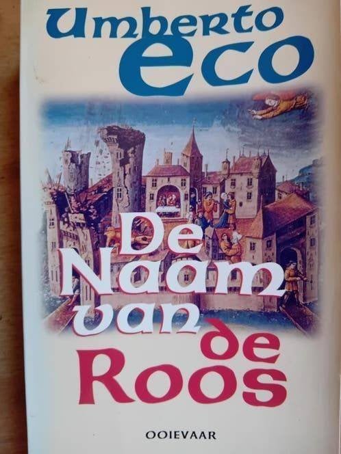 Umberto eco de naam van de roos, Ophalen of Verzenden, Gelezen, Umberto Eco