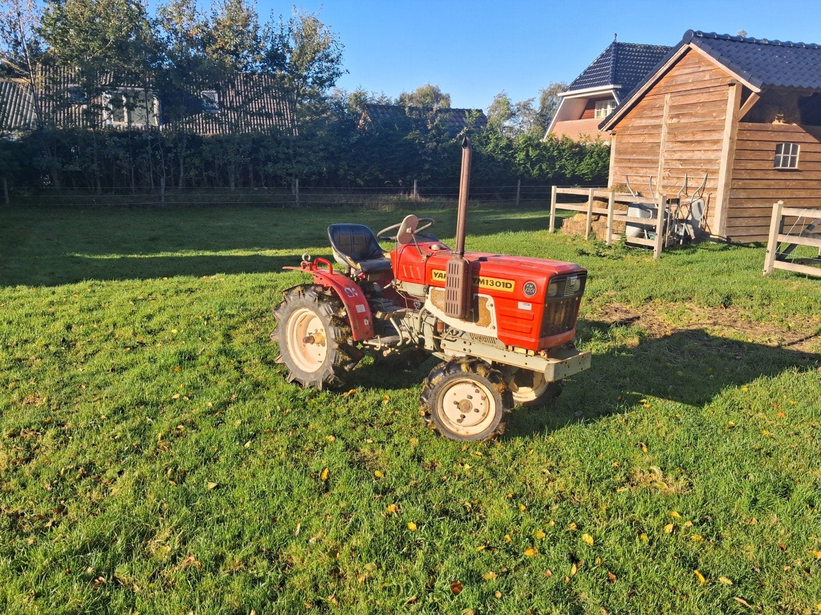 yanmar ym 1301D mini trekker, Tuin en Terras, Ophalen