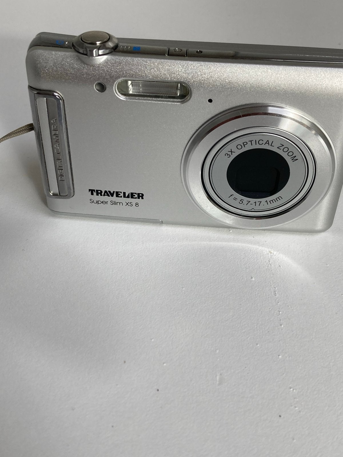 Traveler Super Slim XS 8 Digitale Camera, Gebruikt, Compactcamera, Accu, Overige Merken