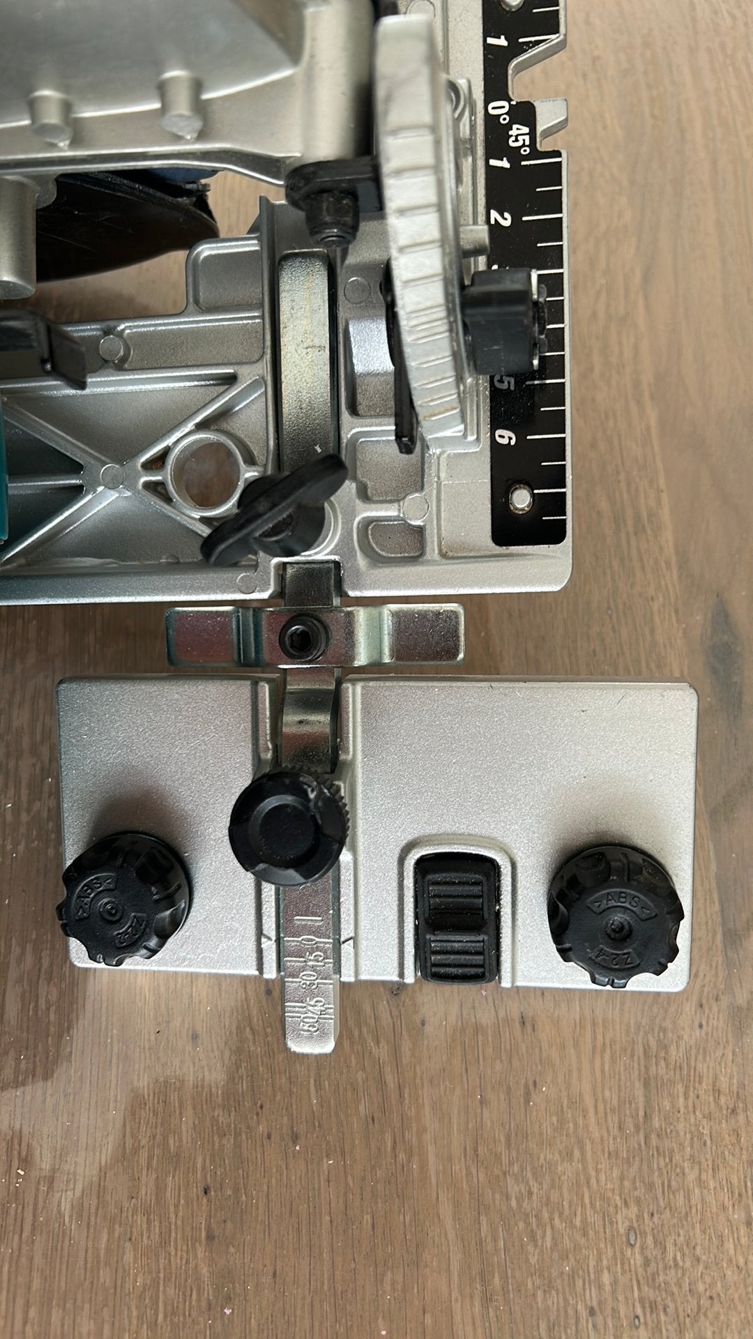 Origineel Makita geleider rail adapter, Verzenden, Zo goed als nieuw