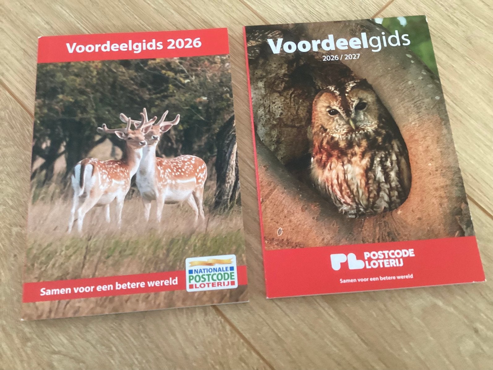 Postcode loterij voordeel bonnen 2026/27, Drie personen of meer, Kortingsbon