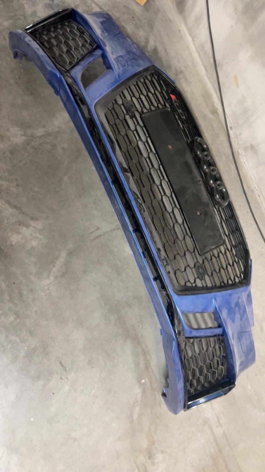 Audi RS3 Voorbumper Compleet - Origineel Onderdeel, Gebruikt, Voor, Bumper, Audi