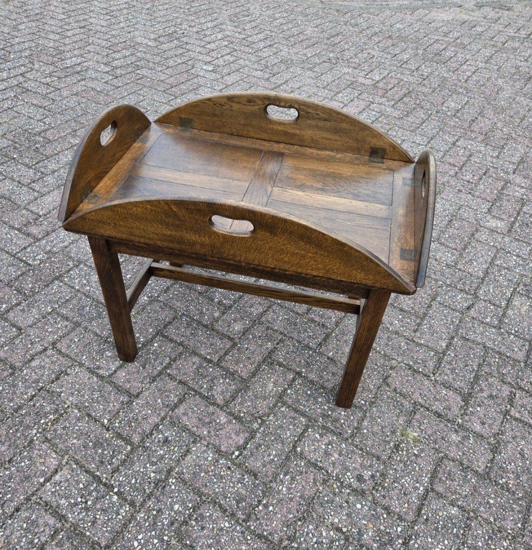 butler Tray Coffee Table  nette staat Verzenden mogelijk, Ophalen