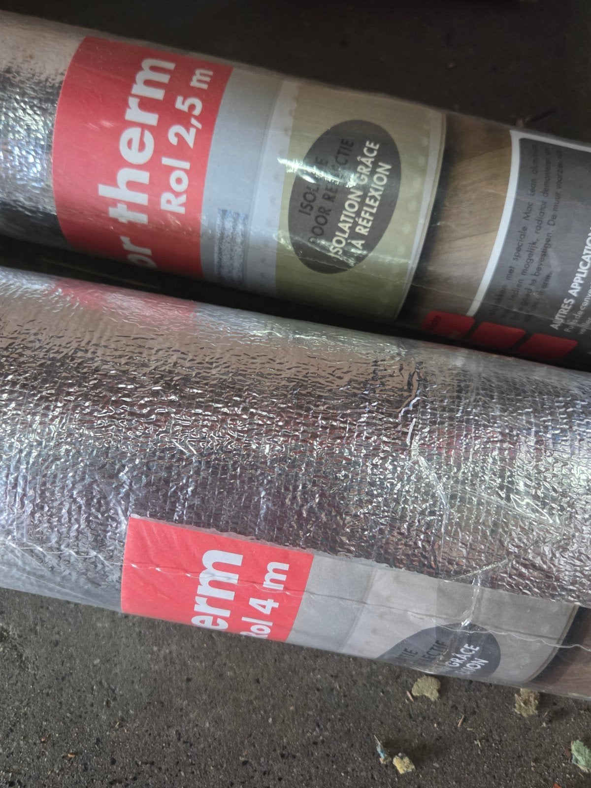 30 rollen radiatorfolie diverse afmetingen, Ophalen of Verzenden, Nieuw