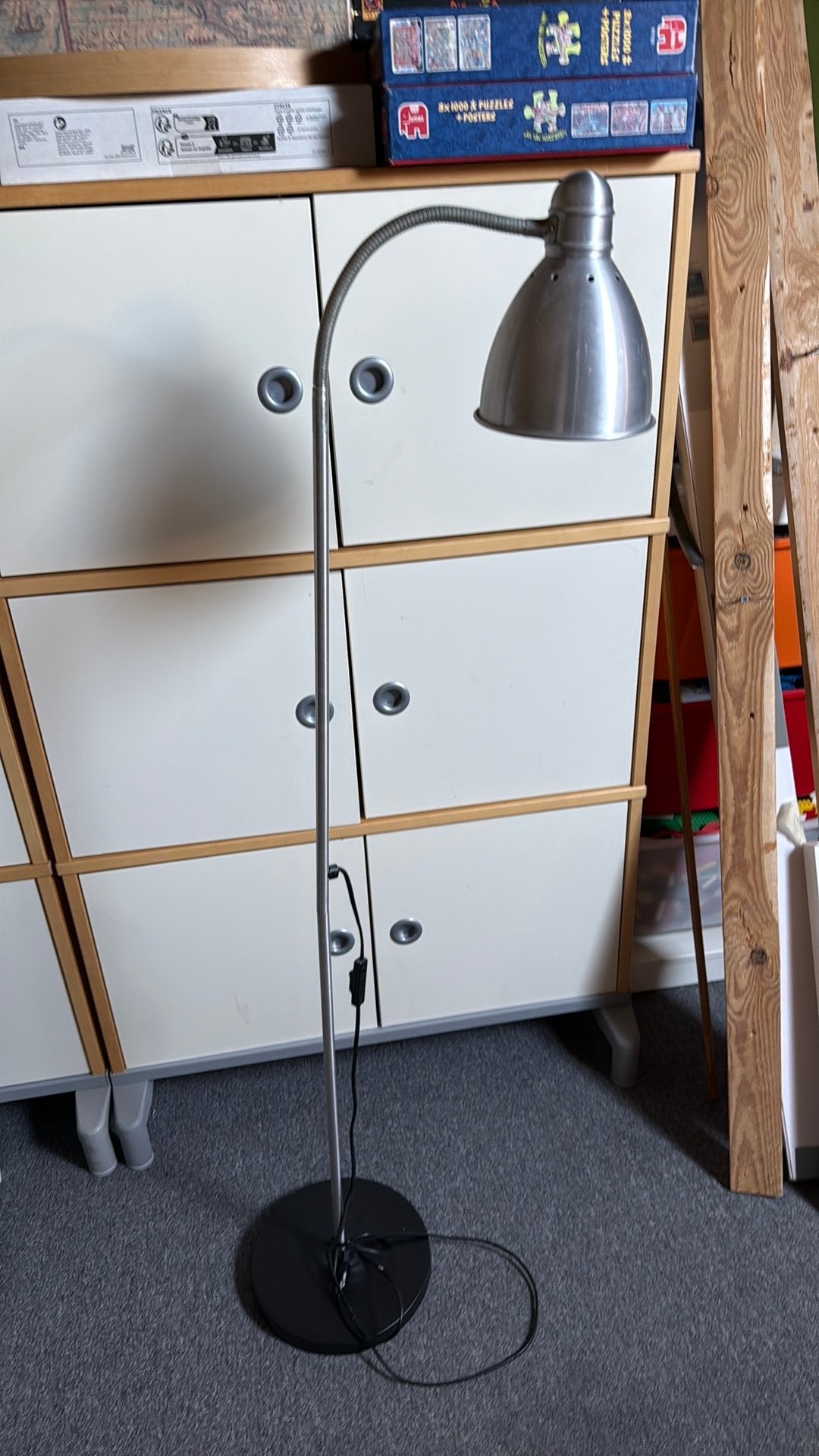 Staande lamp, Huis en Inrichting, Lampen | Vloerlampen, Ophalen, Gebruikt, 150 tot 200 cm