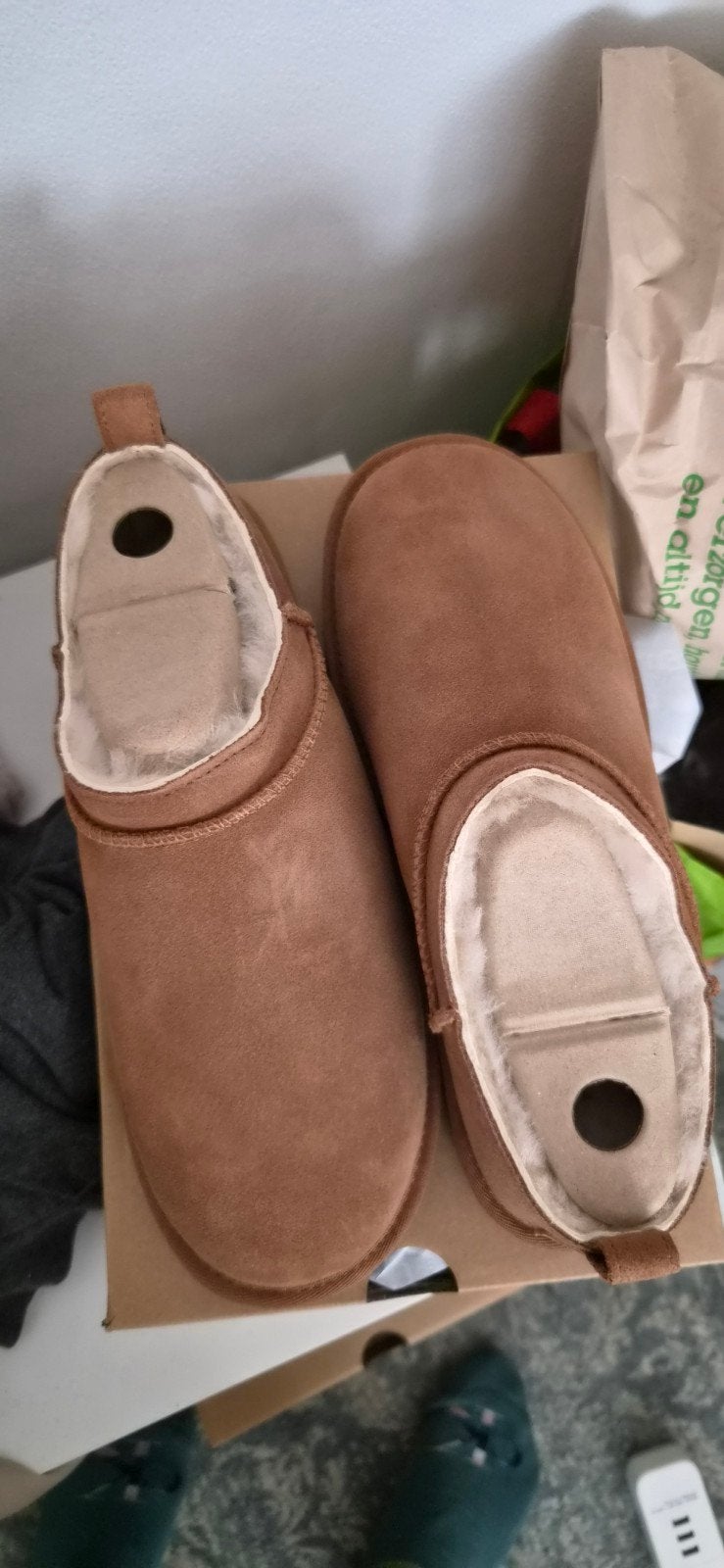 Ugg CLASSIC MICRO chestnut maat 39 nieuw, UGG, Bruin, Lage of Enkellaarzen, Nieuw