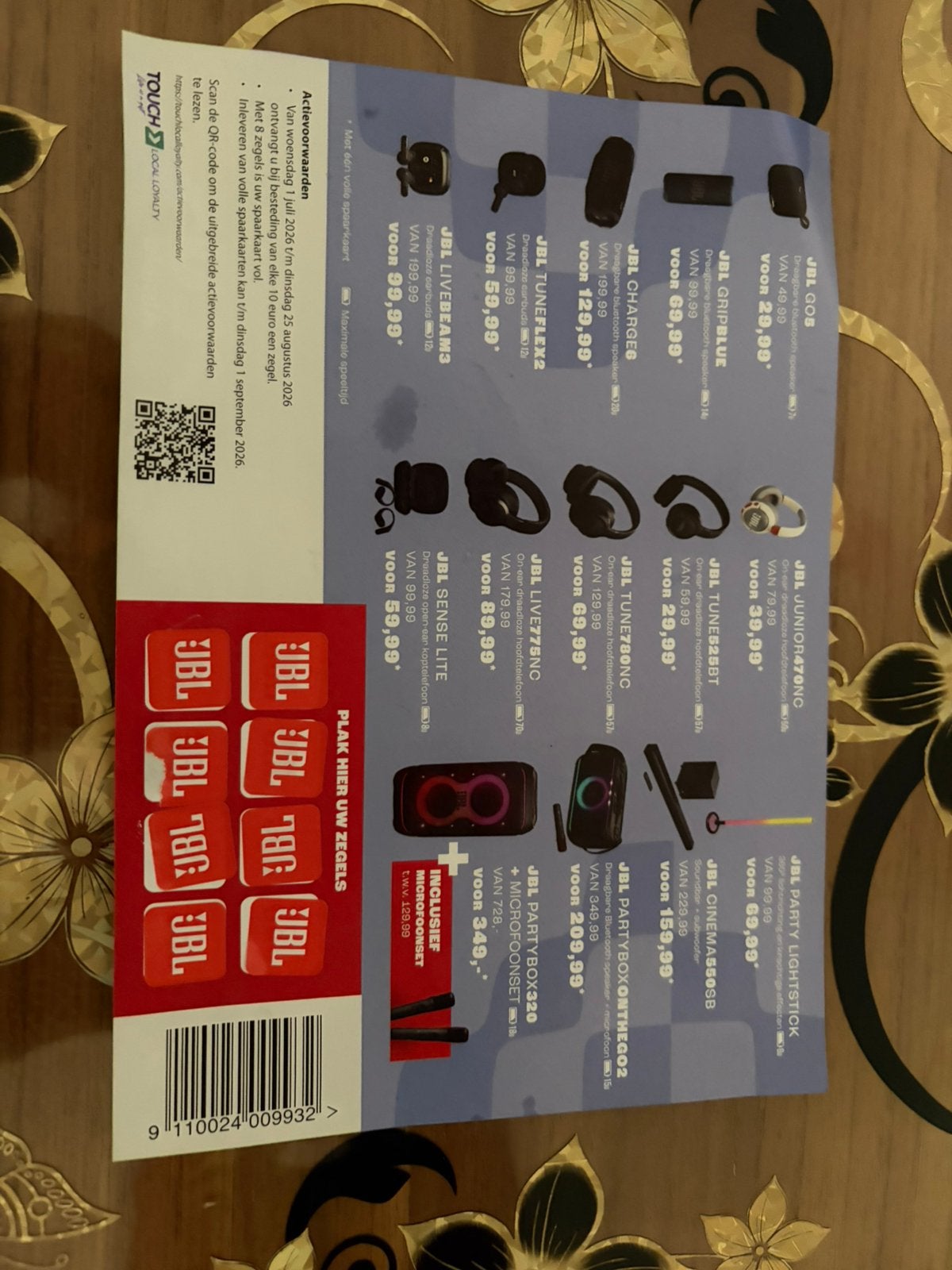 Vol boekje plus jbl actie supermarkt, Verzamelen, Plus, Ophalen of Verzenden