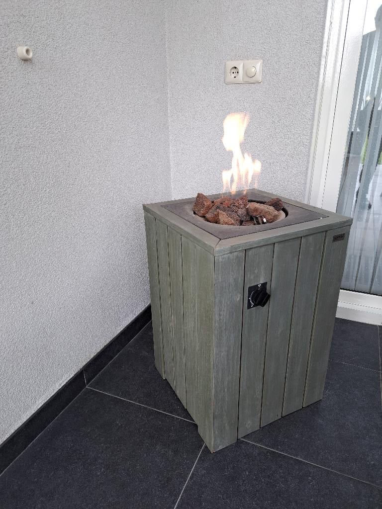 sfeerhaard voor buiten, Ophalen, Zo goed als nieuw, Vrijstaande haard, Gashaard