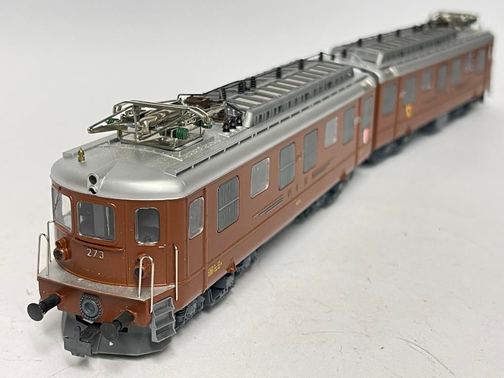 ** NIEUW ** HAG 241 ** DUBBELE E-LOC ** Ae 8/8 BLS **, Overige merken, Nieuw, Ophalen of Verzenden, Analoog