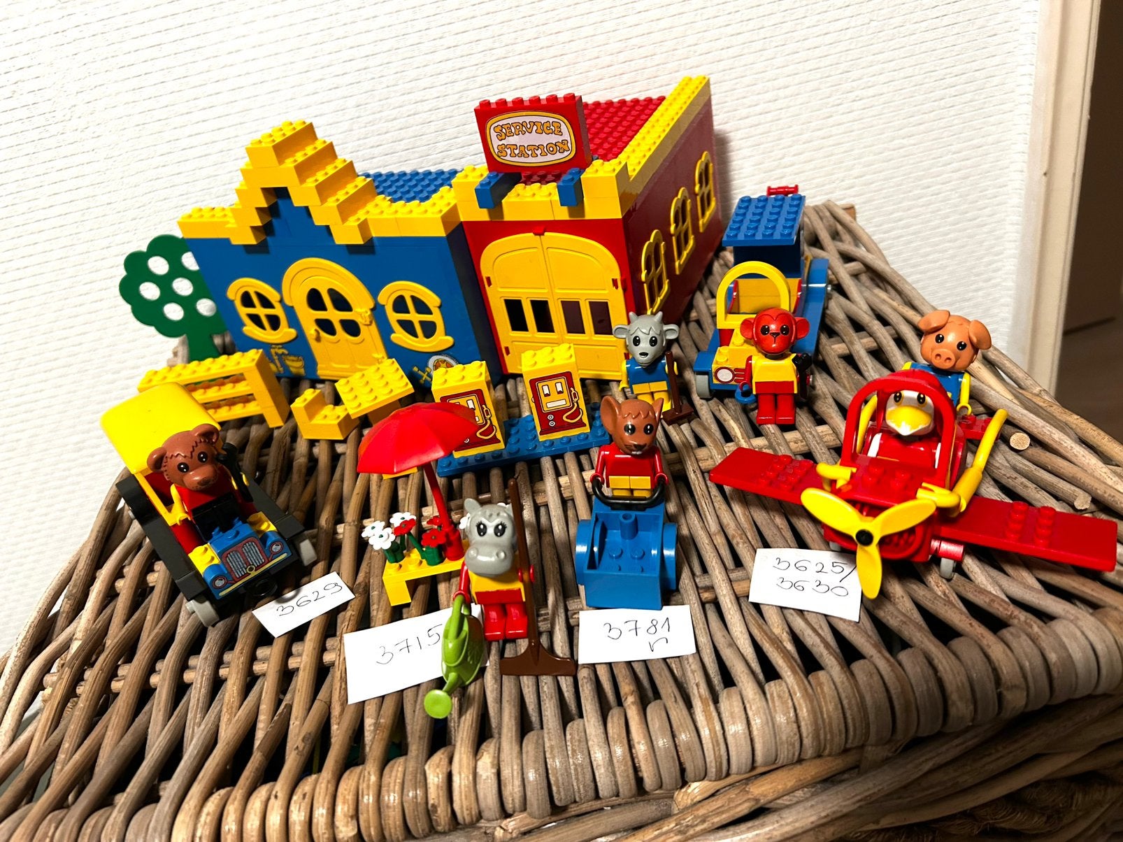 Lego Fabuland 3629 3625 of 3630 3715 3781 134 of 344 €3-39.9, Kinderen en Baby's, Speelgoed | Duplo en Lego, Ophalen of Verzenden