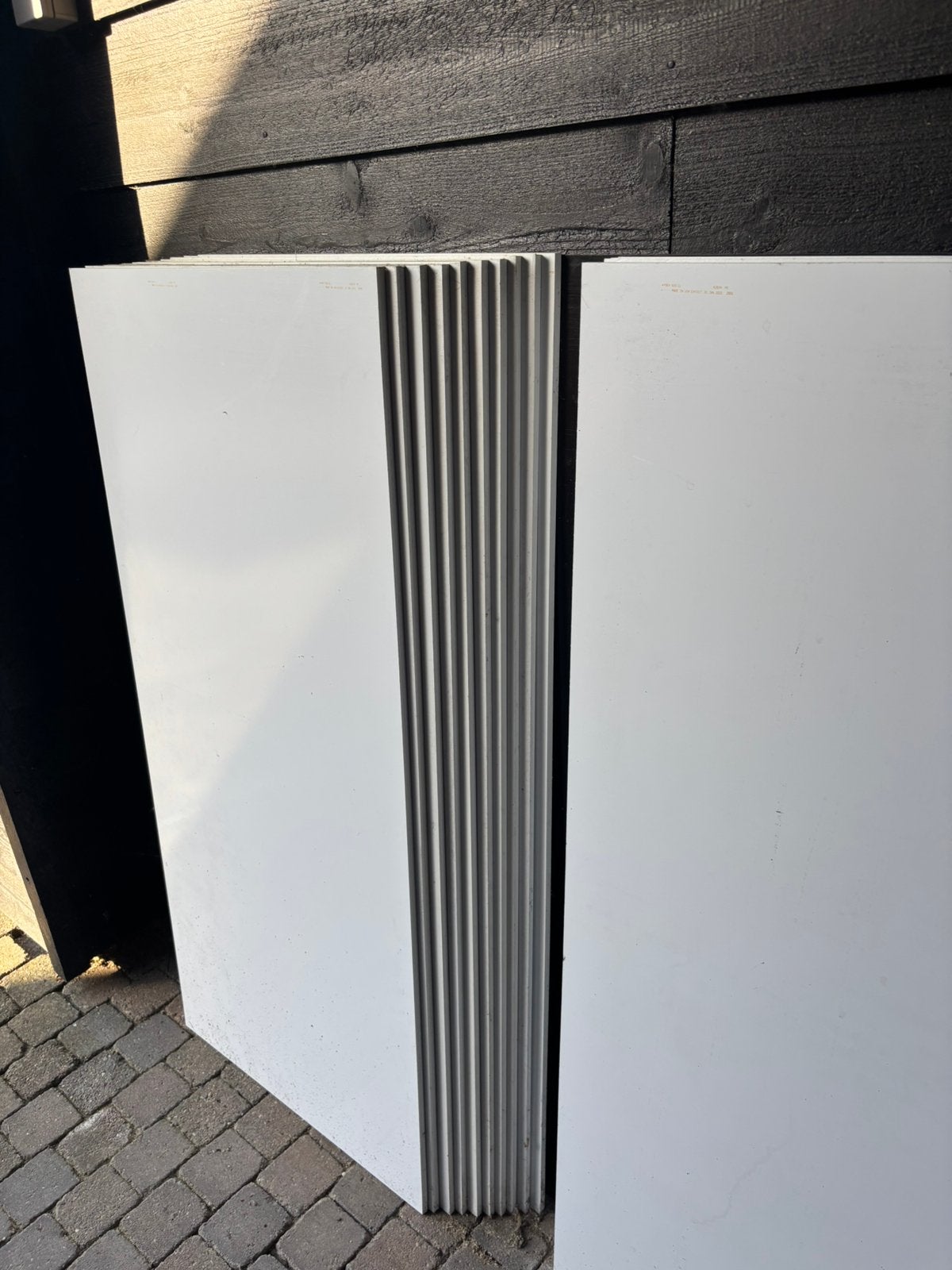 Kydex 17 st plaatmateriaal kleur wit 10 mm, Ophalen, Nieuw