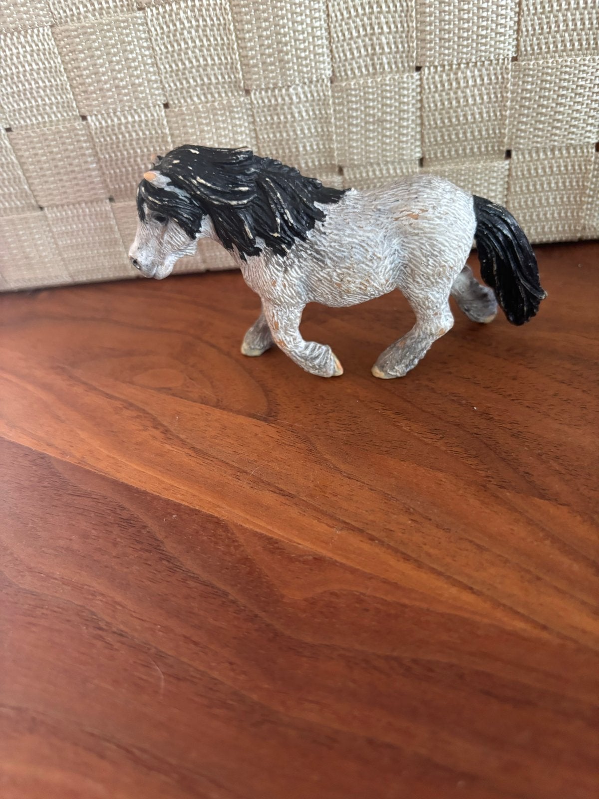 Schleich paardje - Shetlandpony, Ophalen of Verzenden, Gebruikt, Paard, Beeldje of Figuurtje