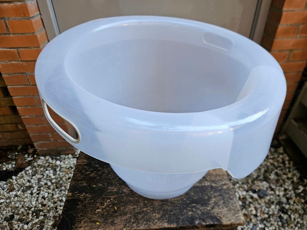 Badje tummy tub Bébé-Jou, Ophalen, Zo goed als nieuw, Badje, Bébé-jou