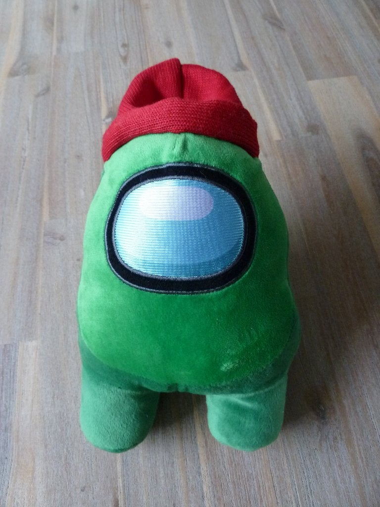groene AMONG US knuffel, Ophalen, Gebruikt, Overige typen