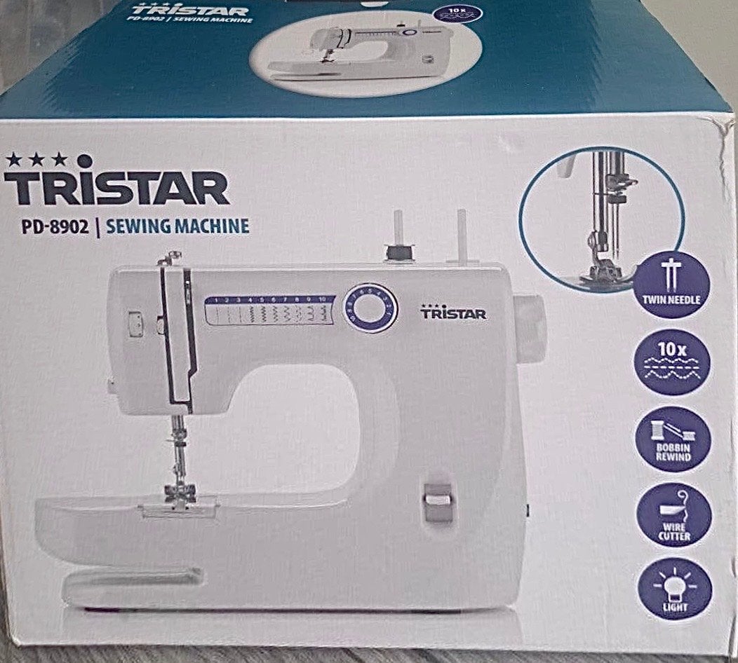 Tristar PD-8902 Naaimachine - Incl. doos en handleiding, Ophalen of Verzenden, Nieuw, Naaimachine, Overige merken