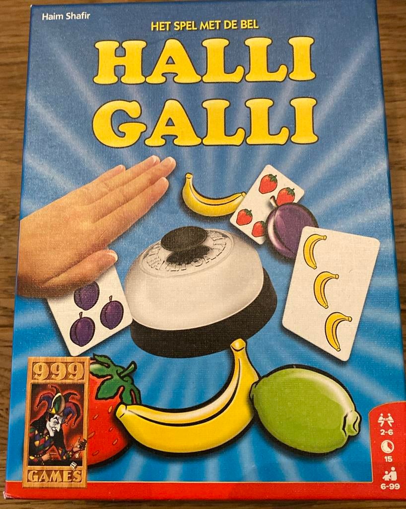 Halli Galli kaartspel, Ophalen, Zo goed als nieuw