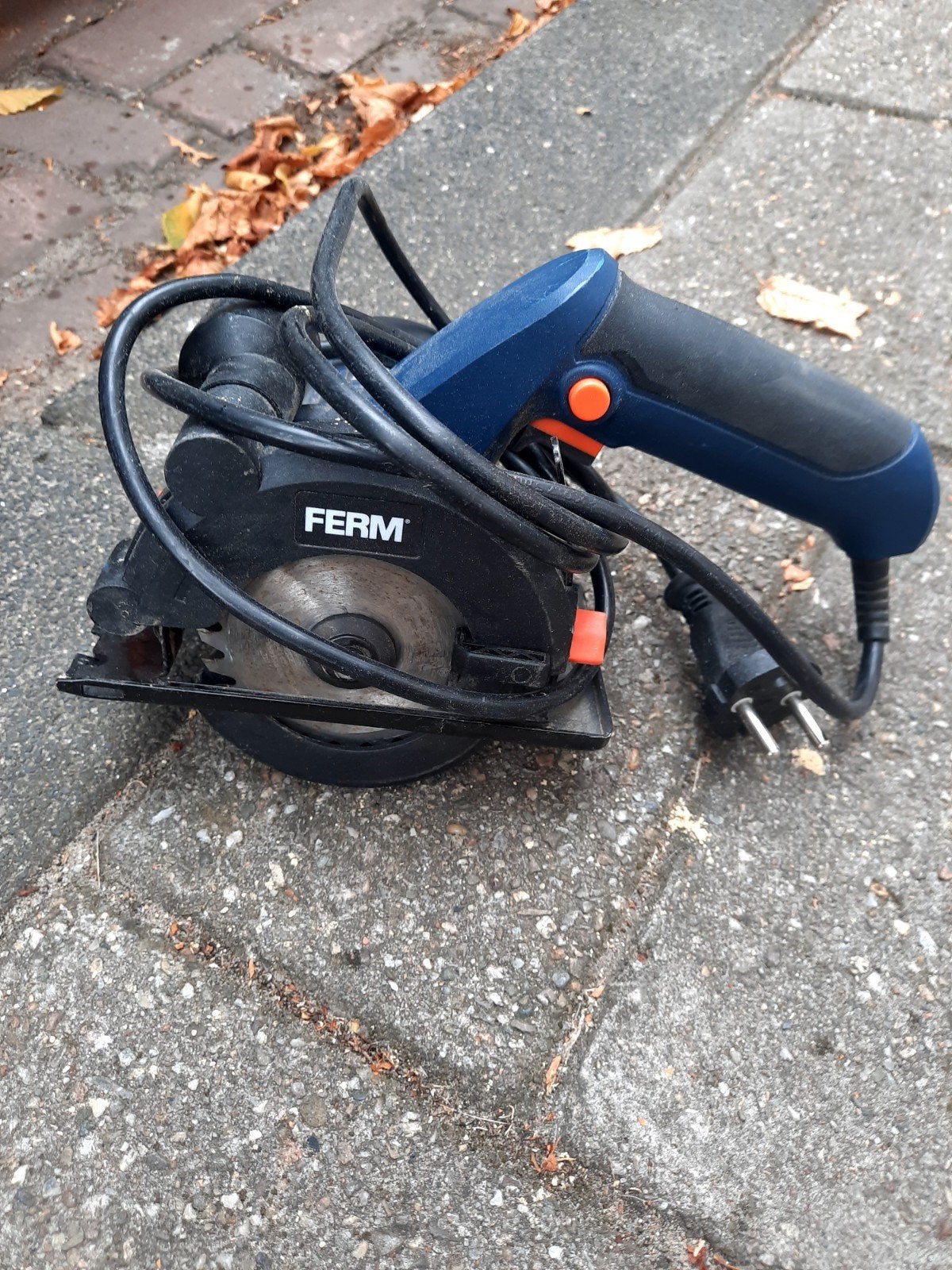 Ferm Cirkelzaagje - Compact en Krachtig, Ophalen of Verzenden, Gebruikt, Cirkelzaag, Ferm