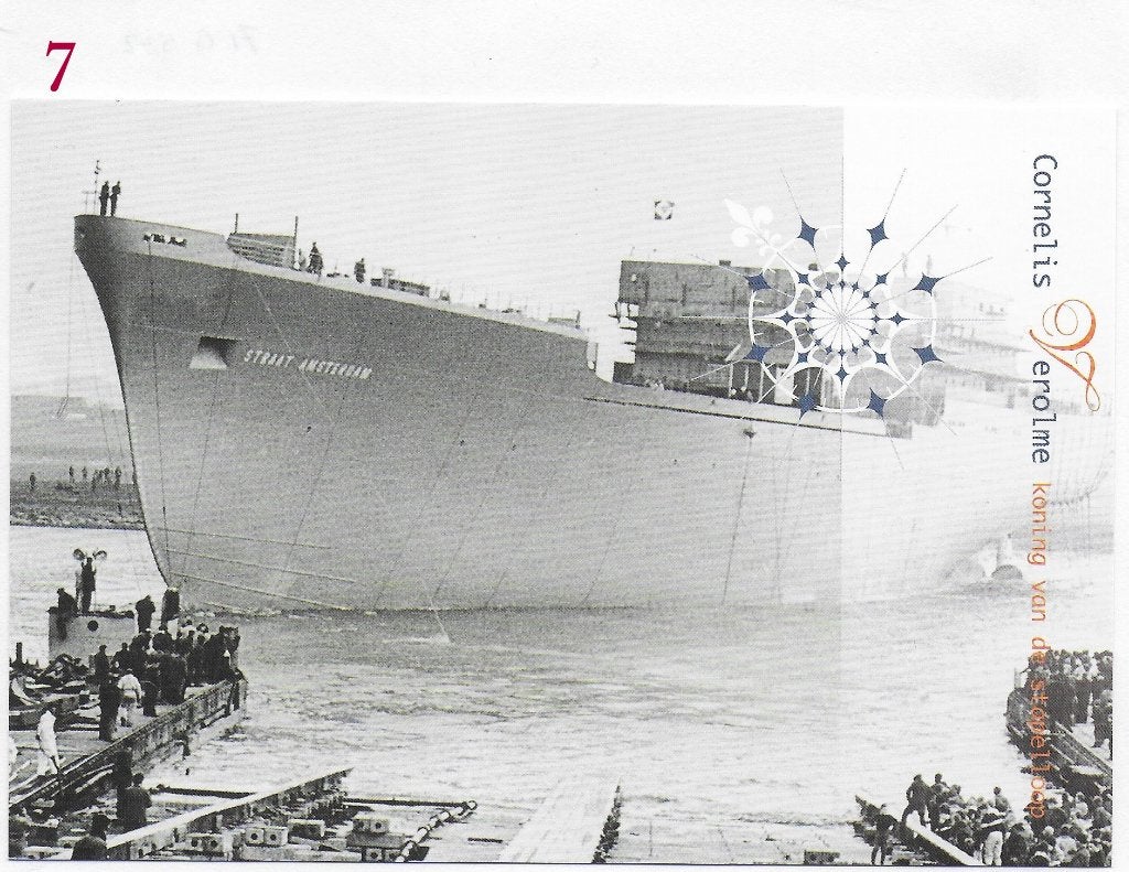 Ansichtkaart Zeeheld Cornelis Verholme ( B3857), Ophalen of Verzenden, 1980 tot heden, Ongelopen, Sterren en Beroemdheden
