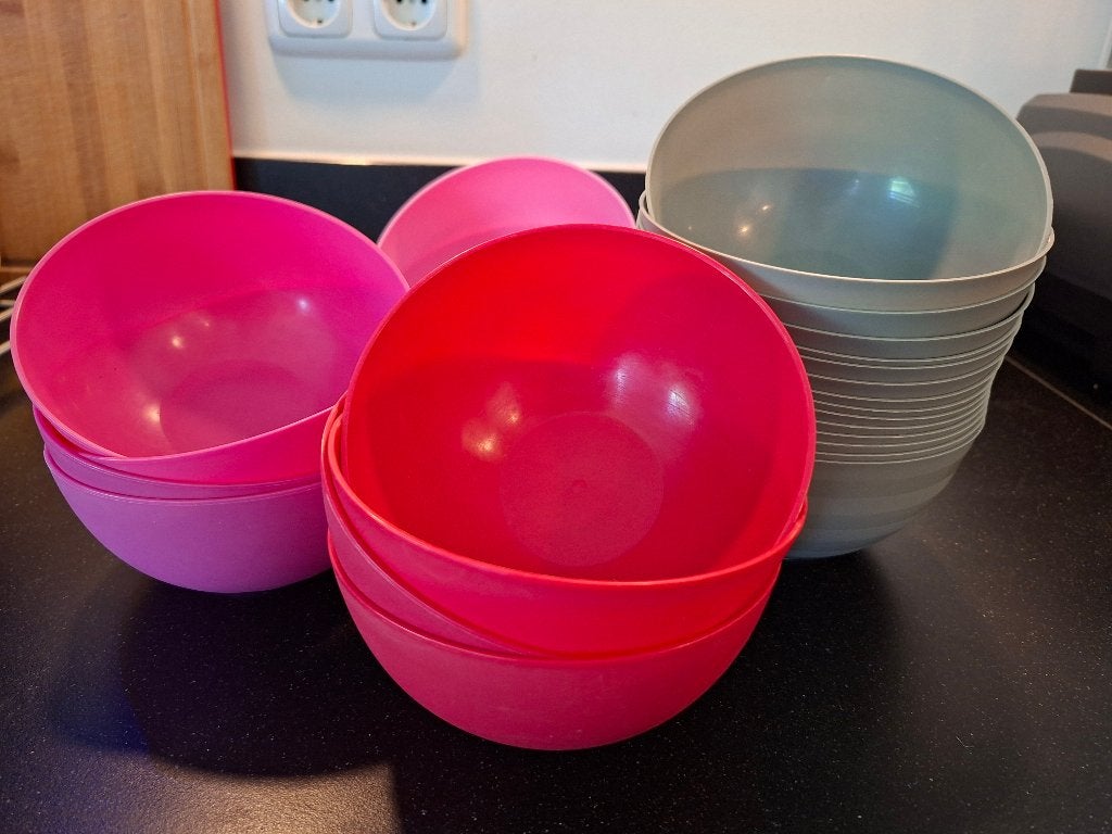 plastic schaaltjes, Huis en Inrichting, Keuken | Servies, Ophalen of Verzenden, Overige materialen, Overige stijlen, Schaal of Schalen