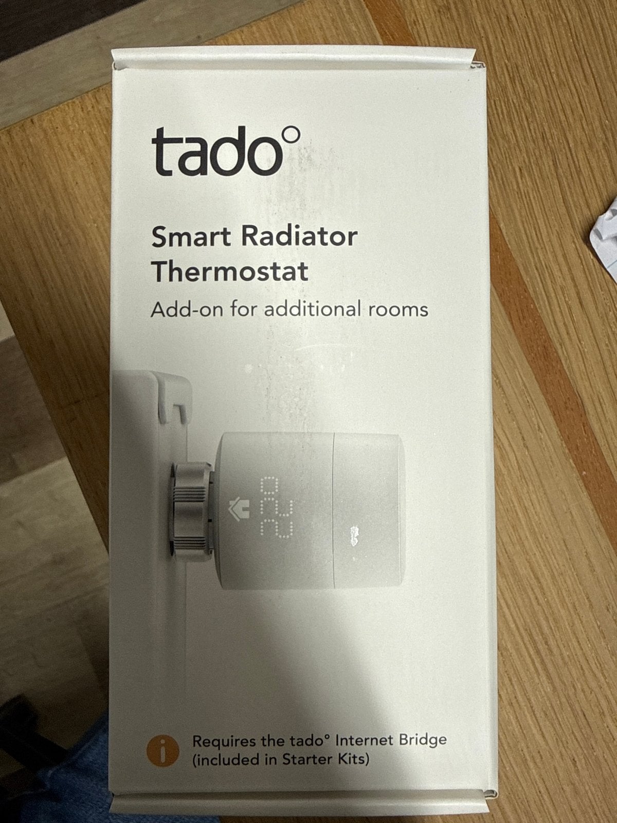 Tado Slimme Radiator Thermostaat - Nieuw in doos, Ophalen of Verzenden, Slimme thermostaat, Nieuw