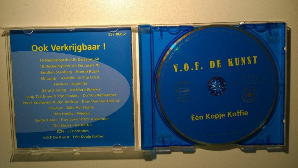 V.O.F. De Kunst - Één Kopje Koffie, Ophalen of Verzenden, Zo goed als nieuw, Pop, Album