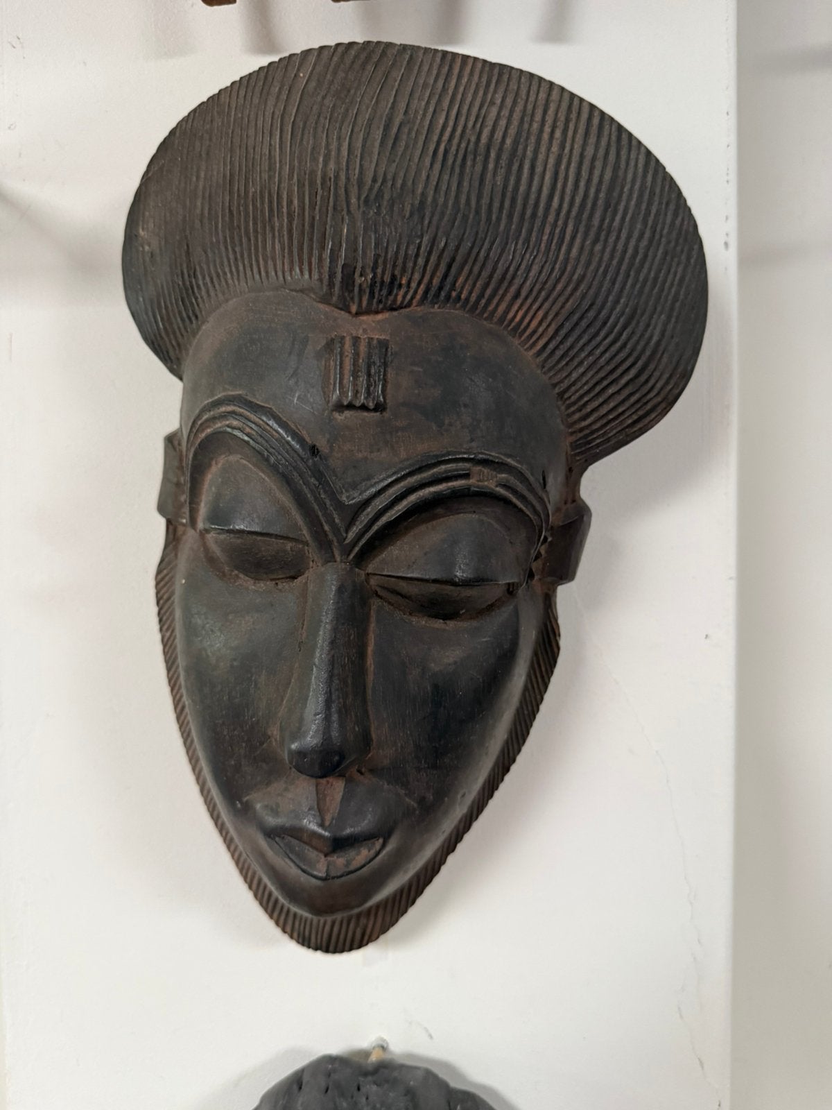 Vier Afrikaanse Maskers, Antiek en Kunst, Ophalen
