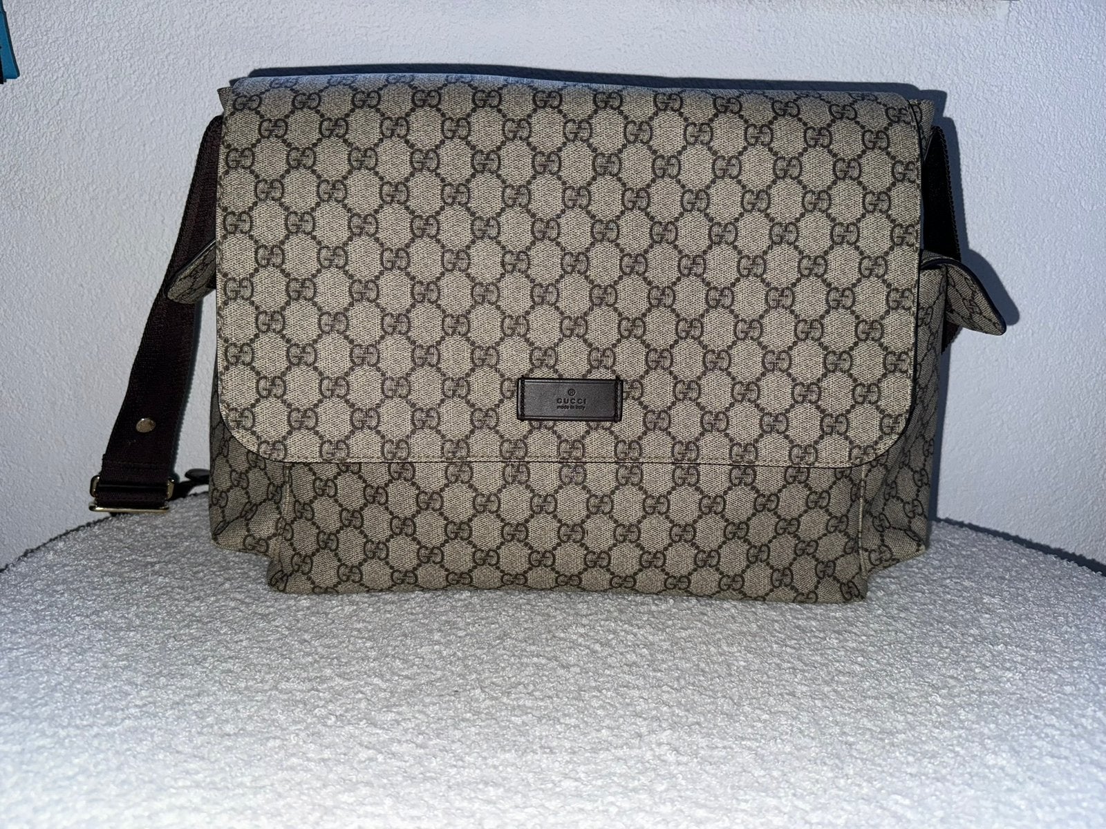 Gucci Maternity Monogram Bag, Sieraden, Tassen en Uiterlijk, Tassen | Schoudertassen, Ophalen of Verzenden, Zo goed als nieuw