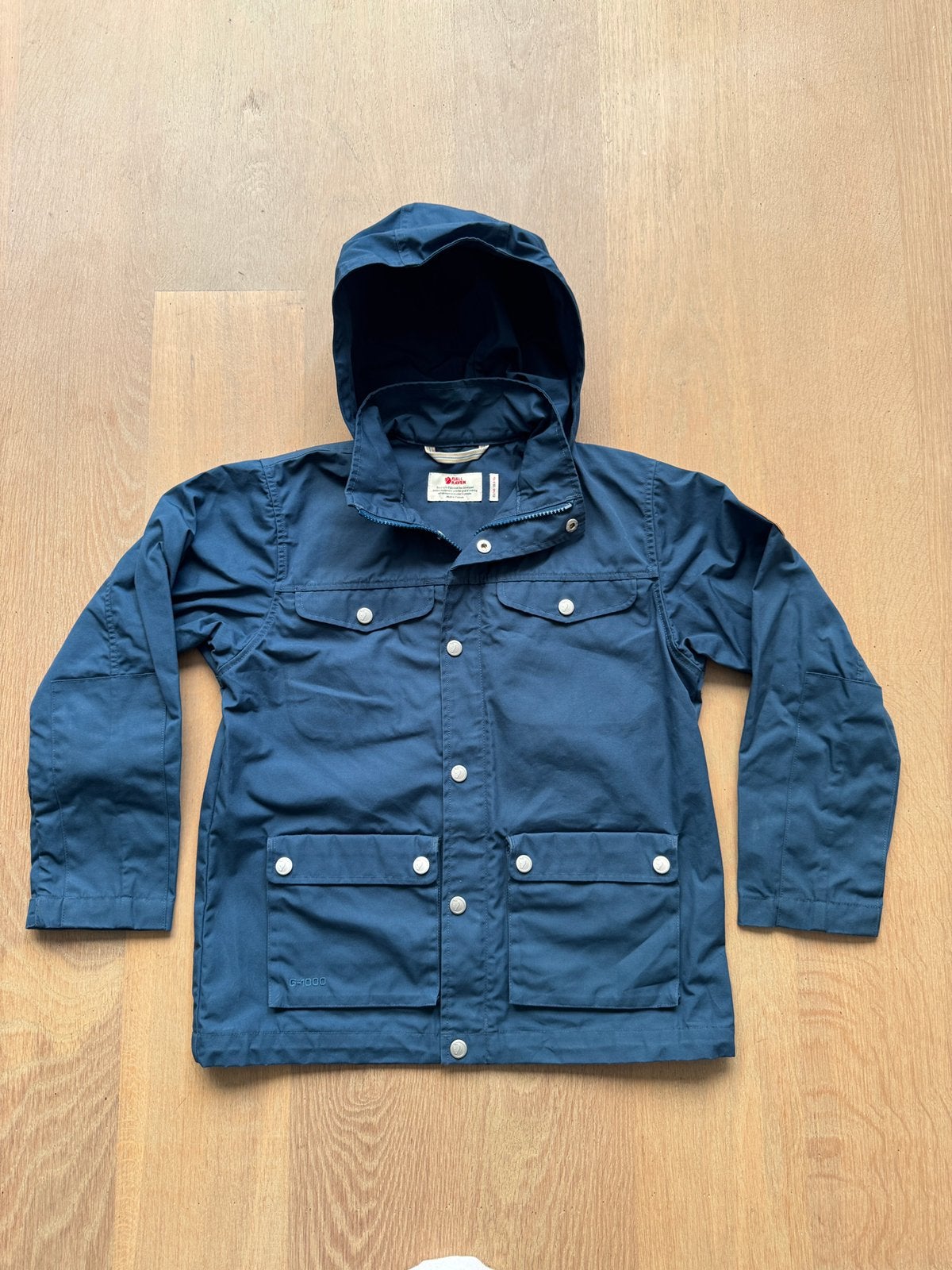 Nieuwstaat Fjallraven kids greenland jacket maat 140 g1000, Ophalen of Verzenden, Zo goed als nieuw, Overige maten, Blauw