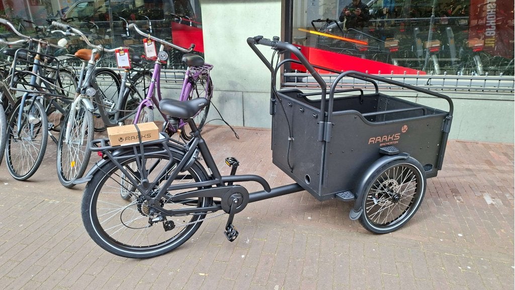 Fietshokje Raaks: Raaks Bremerton elektrische bakfiets nieuw, Niet ingevuld, Nieuw, Niet ingevuld, Niet ingevuld