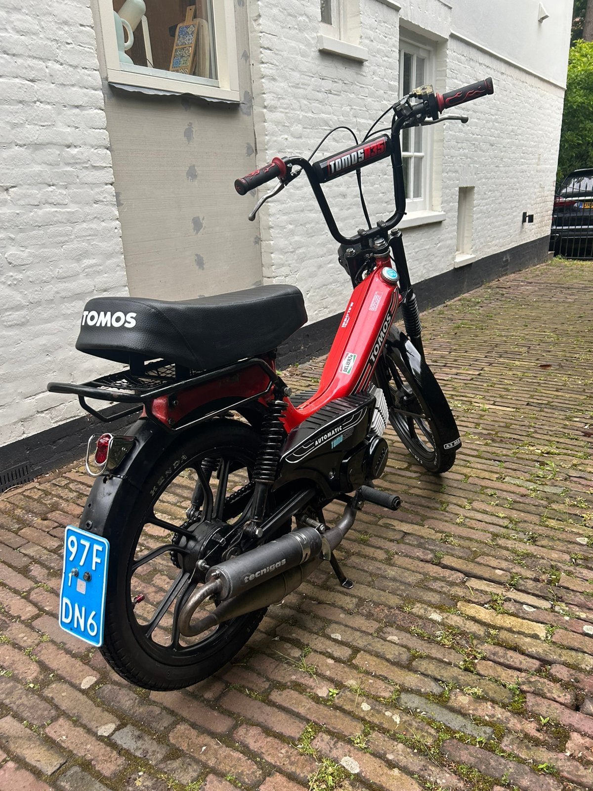 Tomos A35 | 2005 | Veel Vernieuwd | Geldig Blauw Kenteken |, Ophalen, 65 cc, Zo goed als nieuw, 2 versnellingen