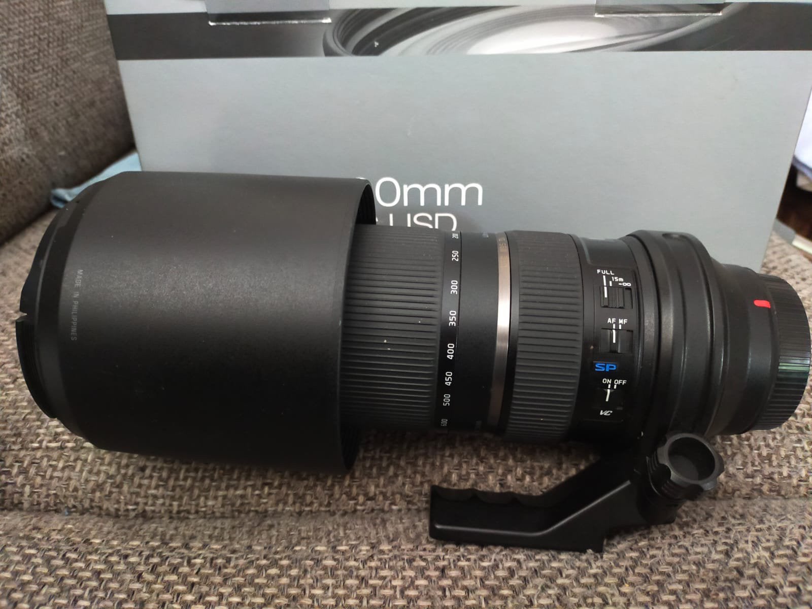 tamron  SP 150-600mm F5-8.3 DI VS UCD (EF  Canon mount), Audio, Tv en Foto, Fotografie | Lenzen en Objectieven, Ophalen, Telelens