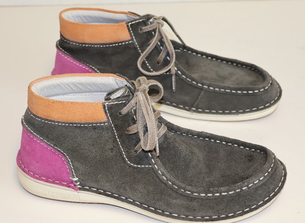 Sportieve Grijze Birkenstock Boots maat 39, Kleding | Dames, Lage of Enkellaarzen, Ophalen of Verzenden, Zo goed als nieuw, Grijs