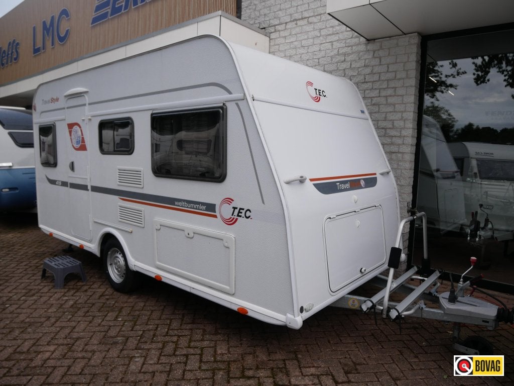 TEC Travel Style 415 Fietsendrager, Caravans en Kamperen, T.E.C., Dwarsbed, Bedrijf, Treinzit