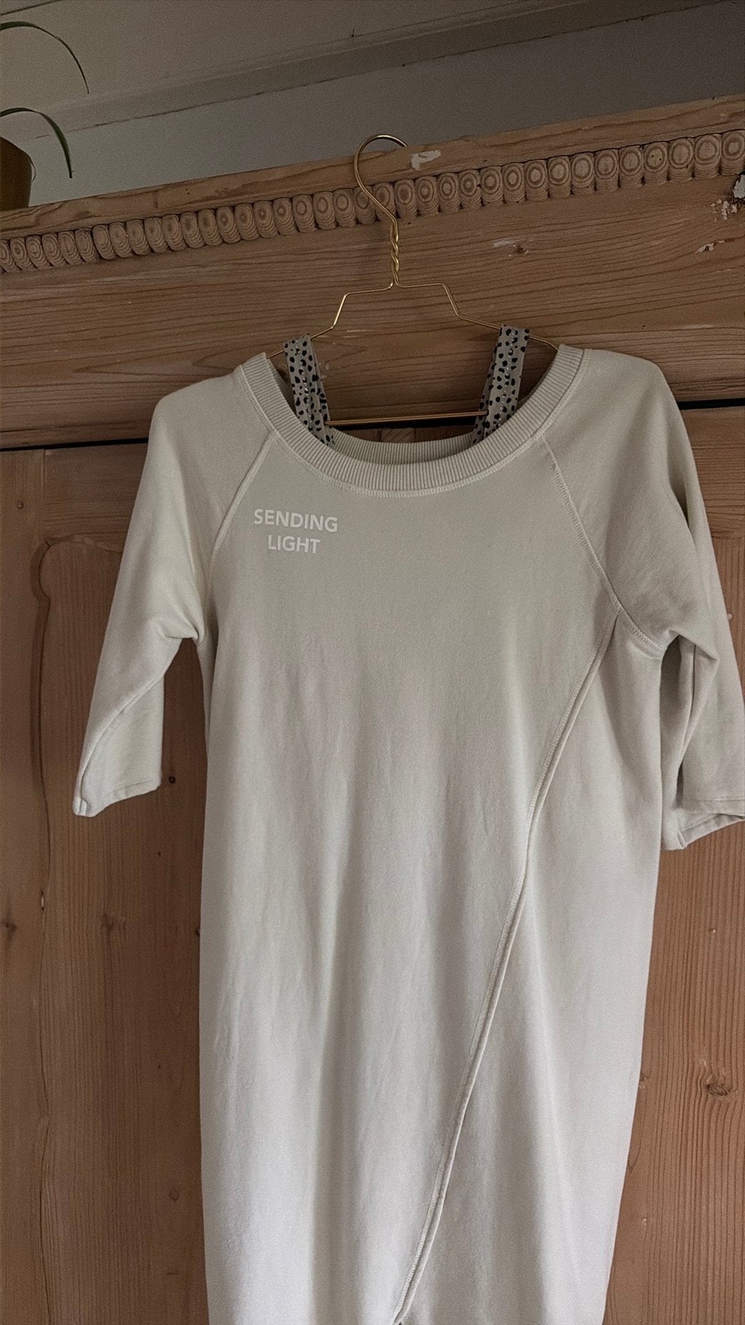 10DAYS Jurk 'Sending Light' - Zo goed als nieuw, Beige, Ophalen of Verzenden, Zo goed als nieuw, Knielengte